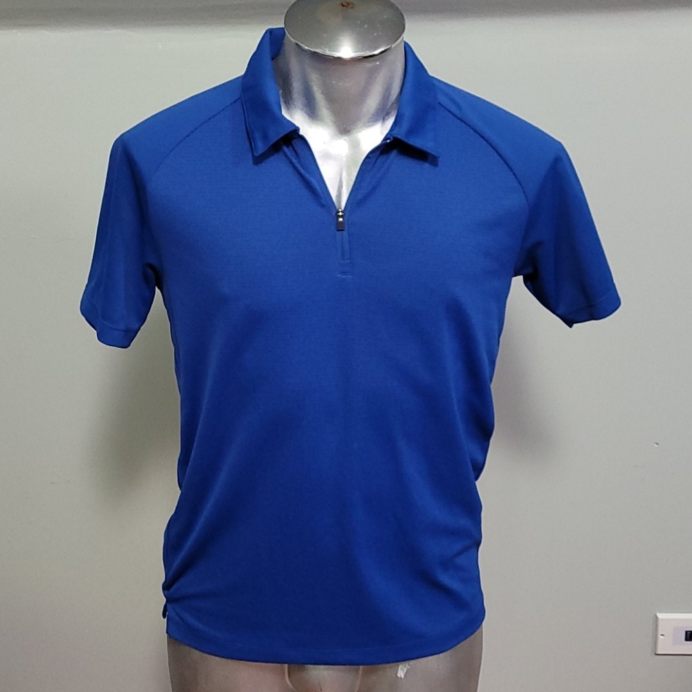 Uniqlo Dry Ex Zipneck Polo